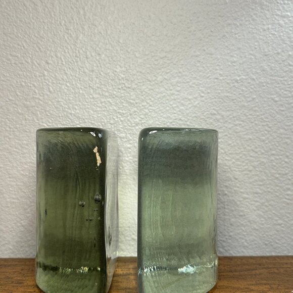 Mid-Century Modern Blenko Glass Bookends  (Set of 2) - Picture 7 of 16